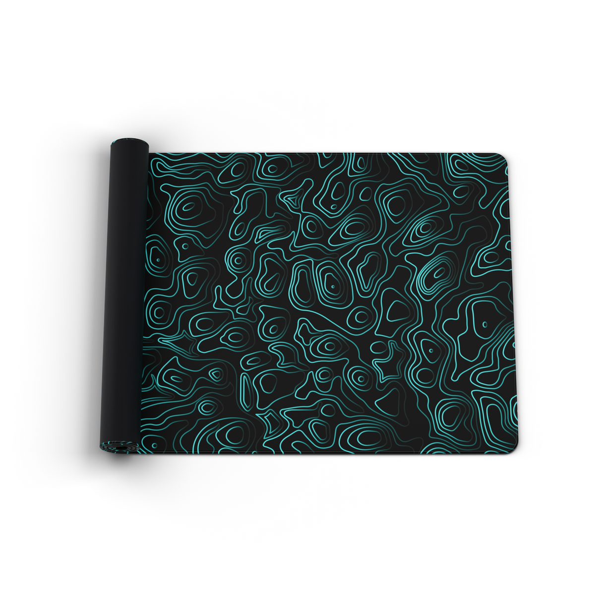 Mighty Setup – Evil Topographic Türkisfarbenes Mauspad 90 x 40 cm