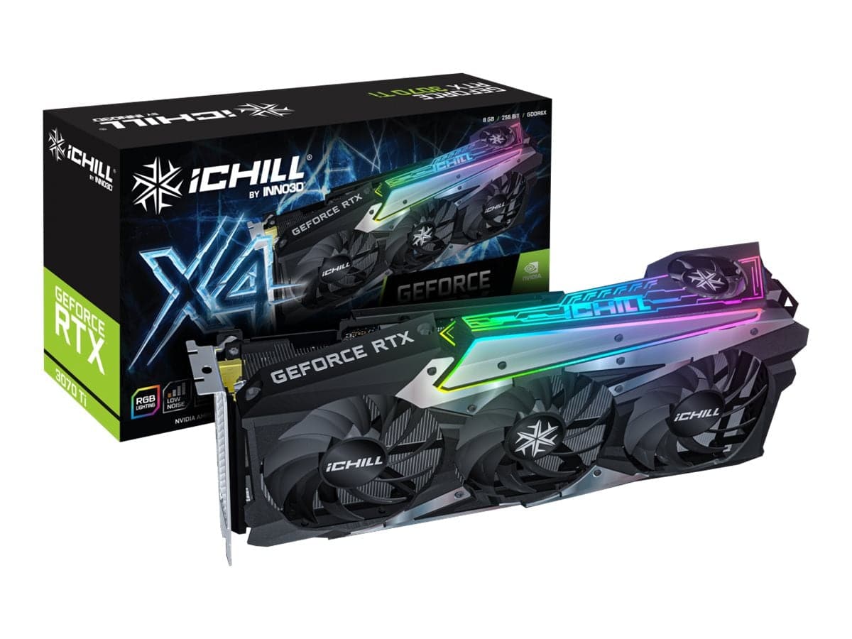 Inno3D GeForce RTX 3070 Ti iCHILL X4 GDDR6X Grafikkort Inno3D