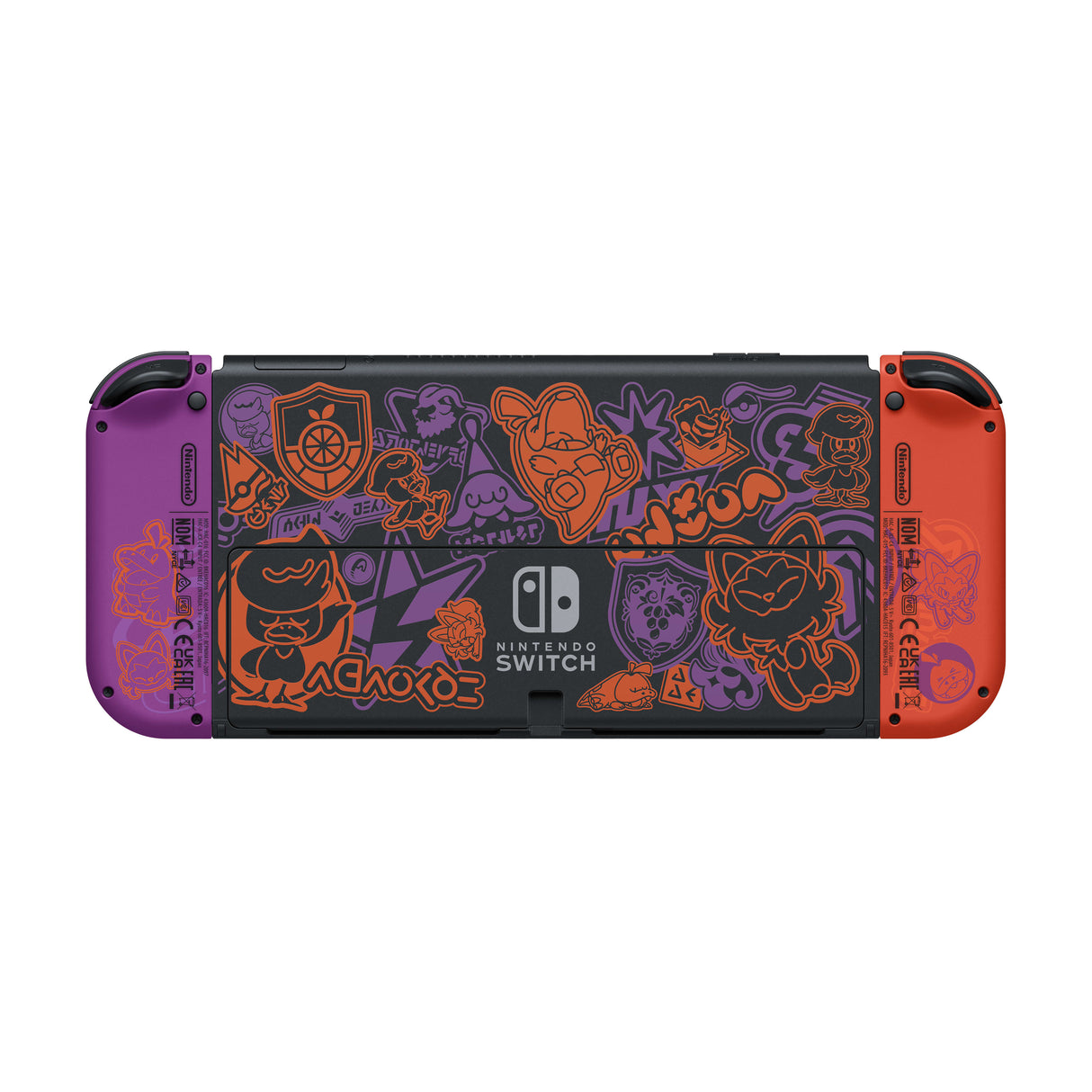 Nintendo Switch OLED Pokemon Crimson & Purple Edition