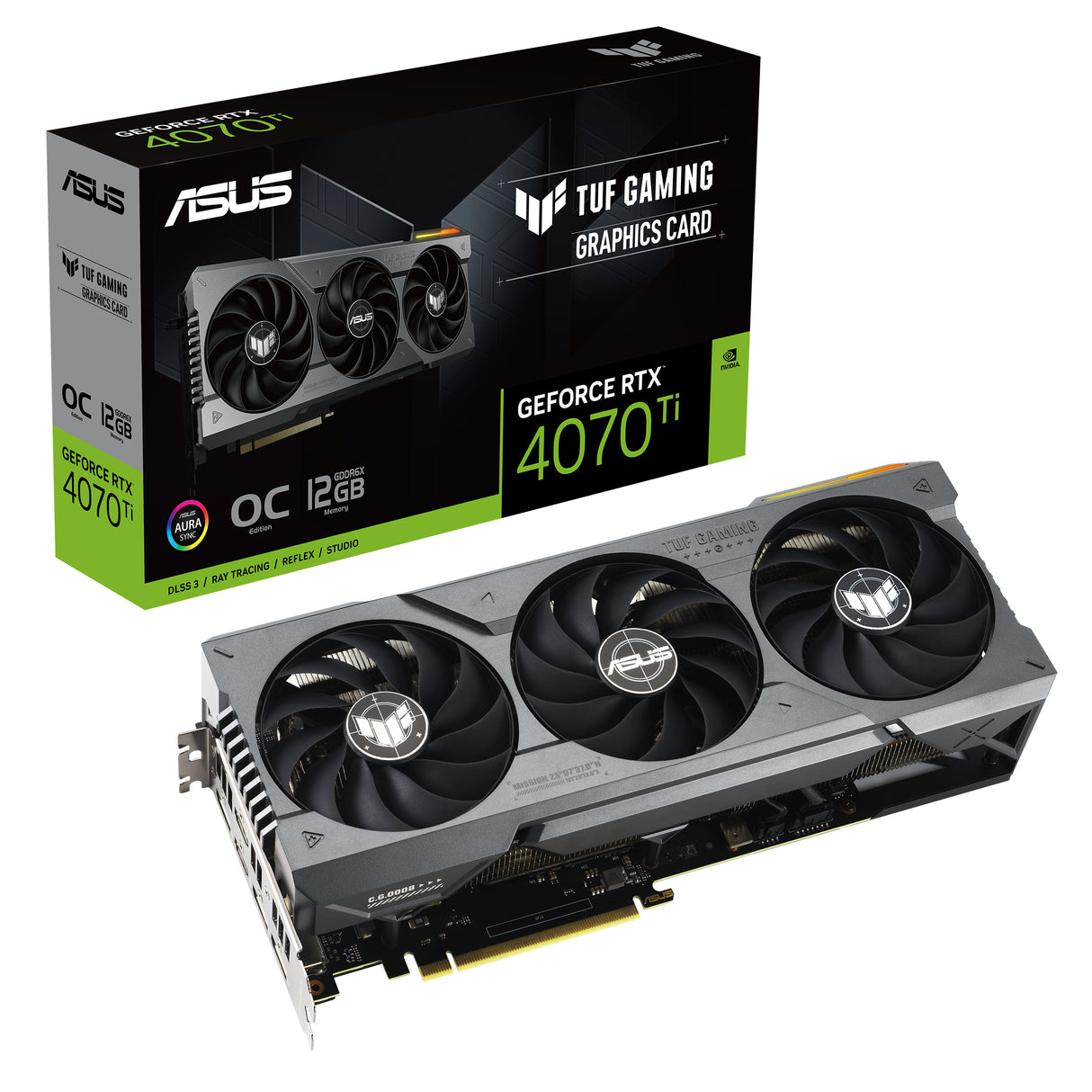 ASUS TUF Gaming GeForce RTX 4070 Ti 12 GB OC Edition