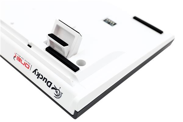 Ducky One 2 Backlit, Cherry MX Blue /w White LED, Nordic layout /w USB-C connection /PBT keycaps Ducky