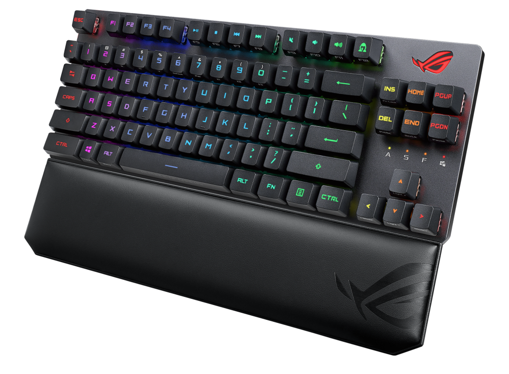 ASUS ROG Strix Scope RX TKL Deluxe kabellose Gaming-Tastatur (RX optische mechanische Schalter)