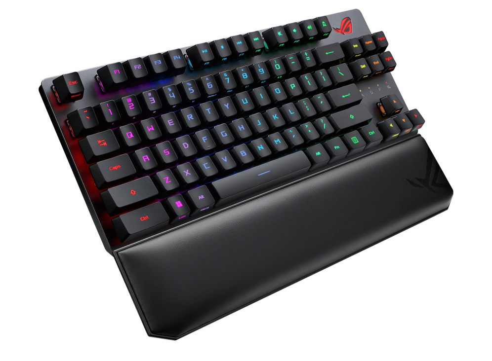 ASUS ROG Strix Scope RX TKL Deluxe kabellose Gaming-Tastatur (RX optische mechanische Schalter)