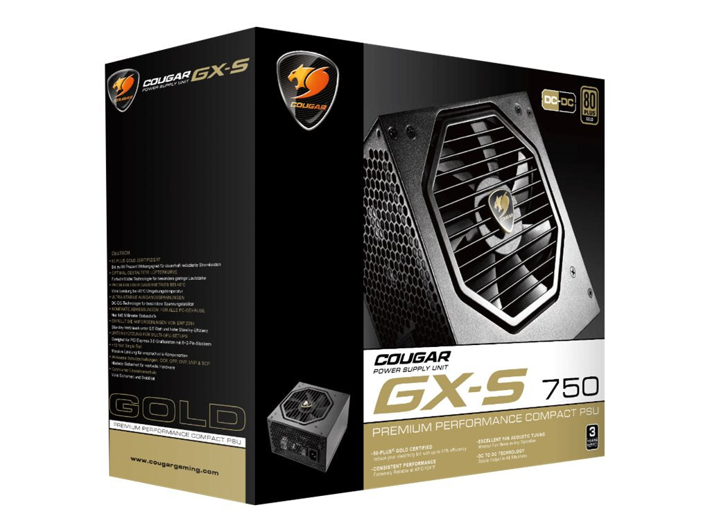 Cougar GX-S750 Strømforsyning 750Watt Cougar