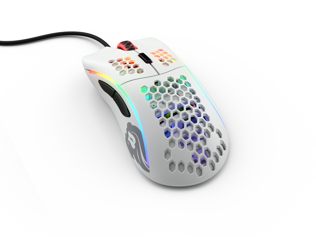 Glorious Model D Gamingmus - Hvid Glorious