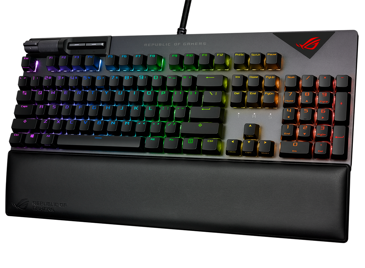 ASUS ROG Strix FLARE II PBT-Gaming-Tastatur (NX Red Switches)