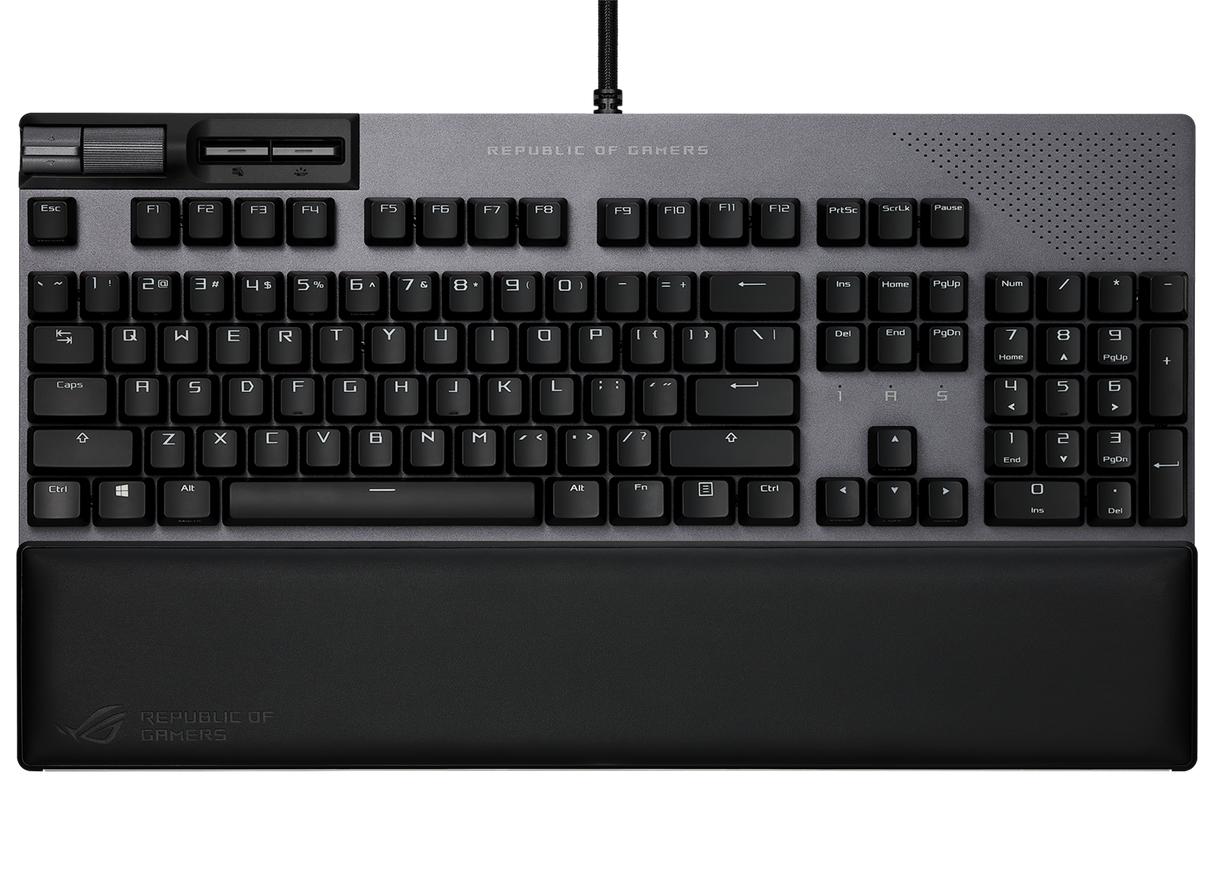 ASUS ROG Strix FLARE II ANIMATE PBT-Gaming-Tastatur (NX Red Switches)