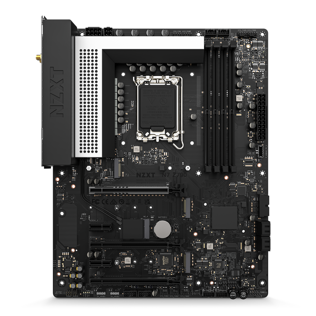 NZXT N7 Z790 DDR5 Weiß