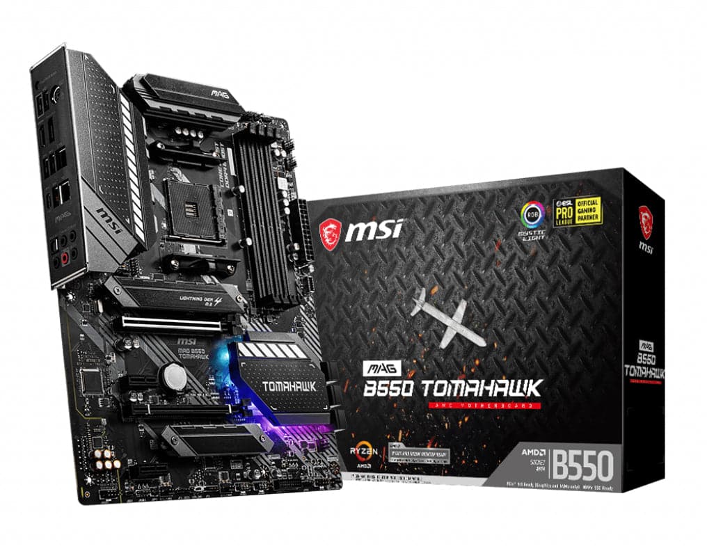 MSI MAG B550 TOMAHAWK ATX AM4 AMD B550 MSI