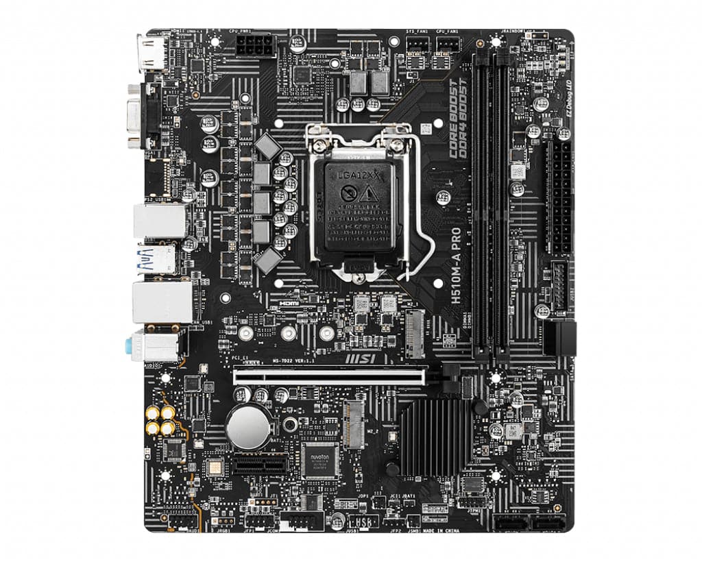 MSI H510M-A PRO Micro-ATX LGA1200 Intel H510 MSI