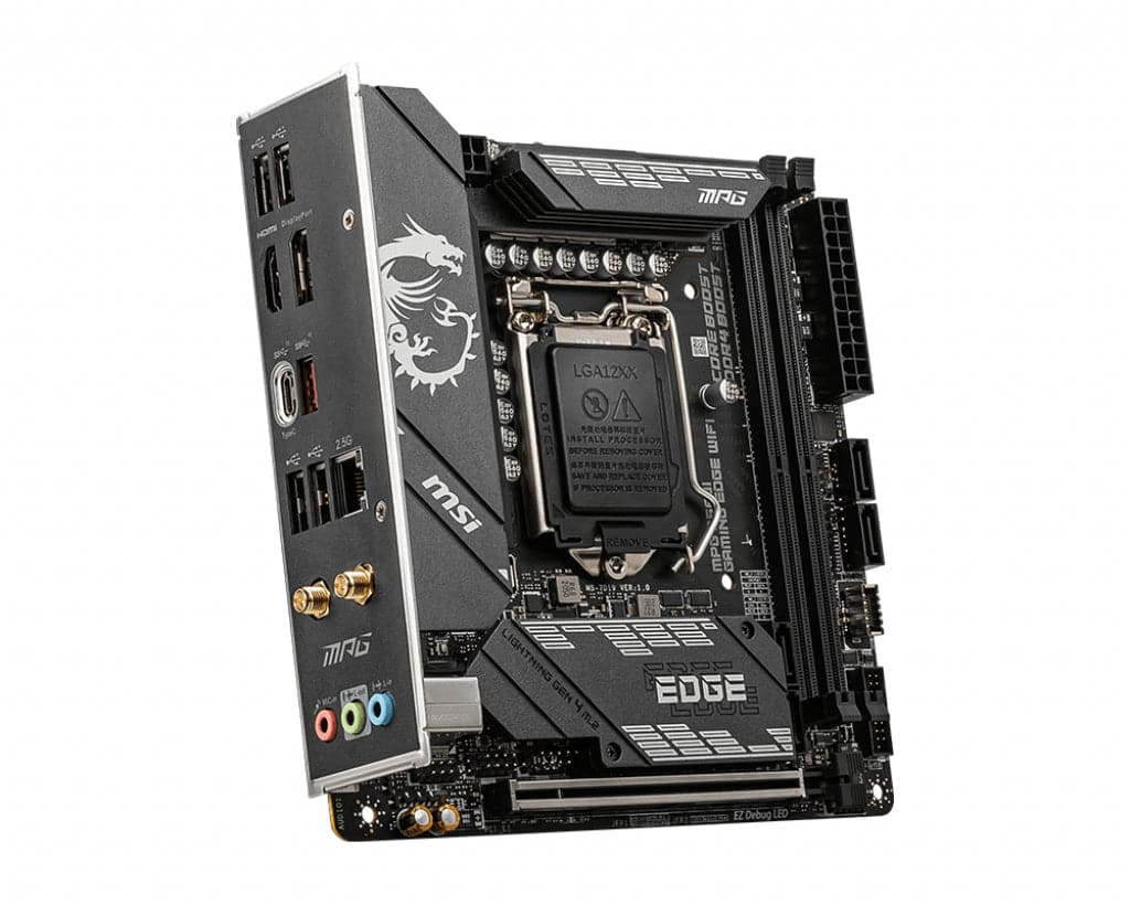 MSI MPG B560I GAMING EDGE WIFI Mini ITX LGA1200 Intel B560 MSI