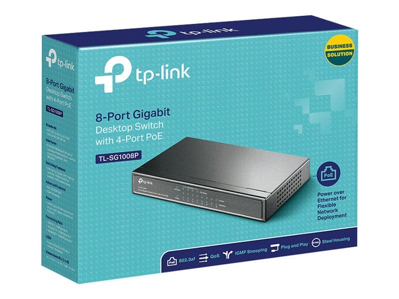 TP-Link TL-SG1008P Switch 8-porte Gigabit PoE TP-Link