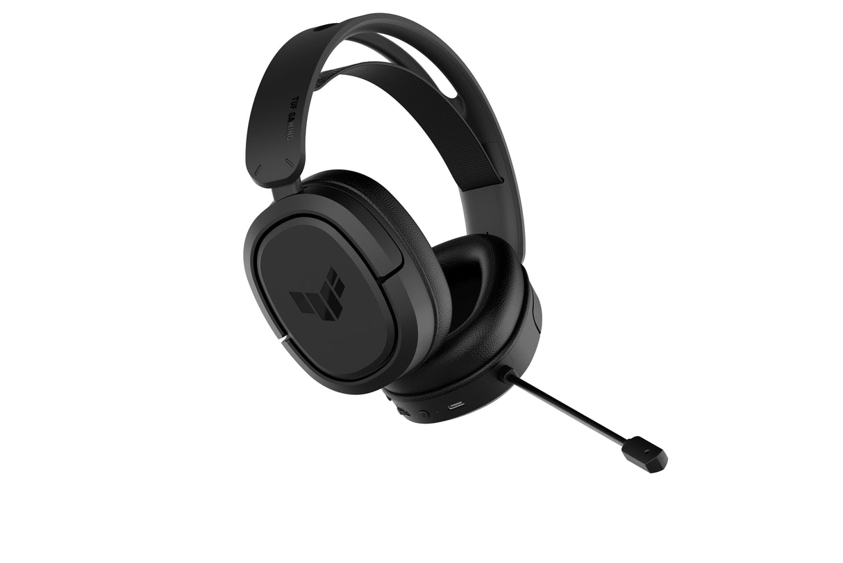 ASUS TUF H1 Kabelloses Gaming-Headset für PC, MAC, PS4/PS5, Xbox, Nintendo, Mobilgeräte – Schwarz