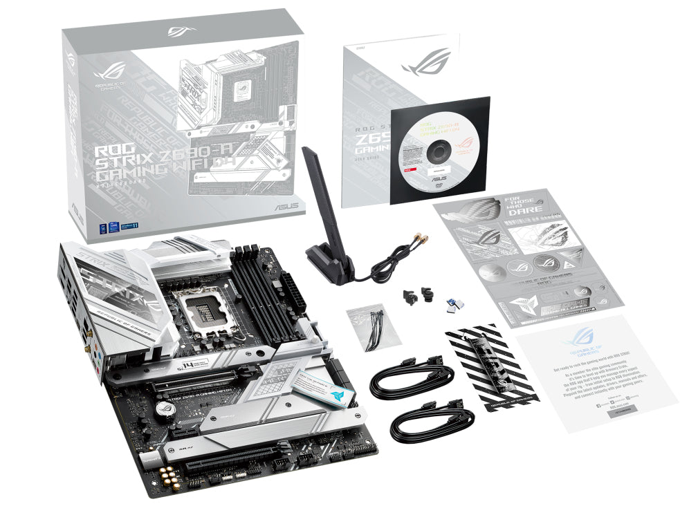 ASUS ROG STRIX Z690-A GAMING WIFI D4 (ATX, Z690, LGA 1700, DDR4) - Mainboard
