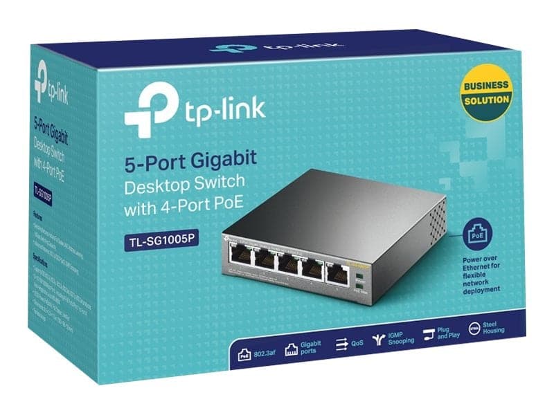 TP-Link TL-SG1005P Switch 5-porte Gigabit PoE TP-Link