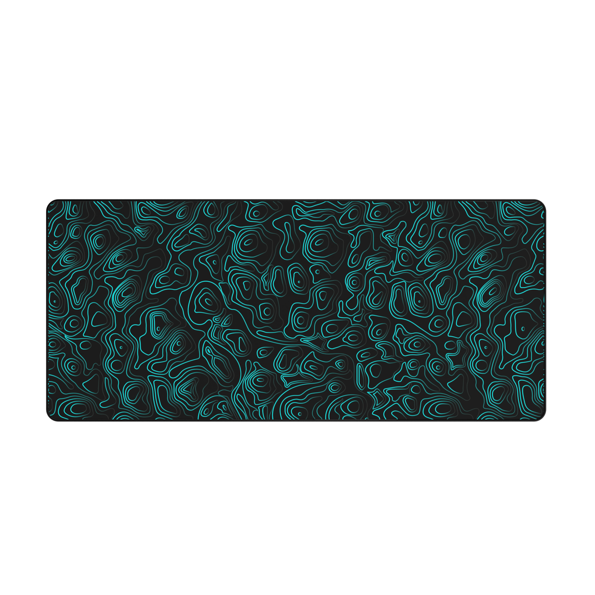 Mighty Setup – Evil Topographic Türkisfarbenes Mauspad 90 x 40 cm
