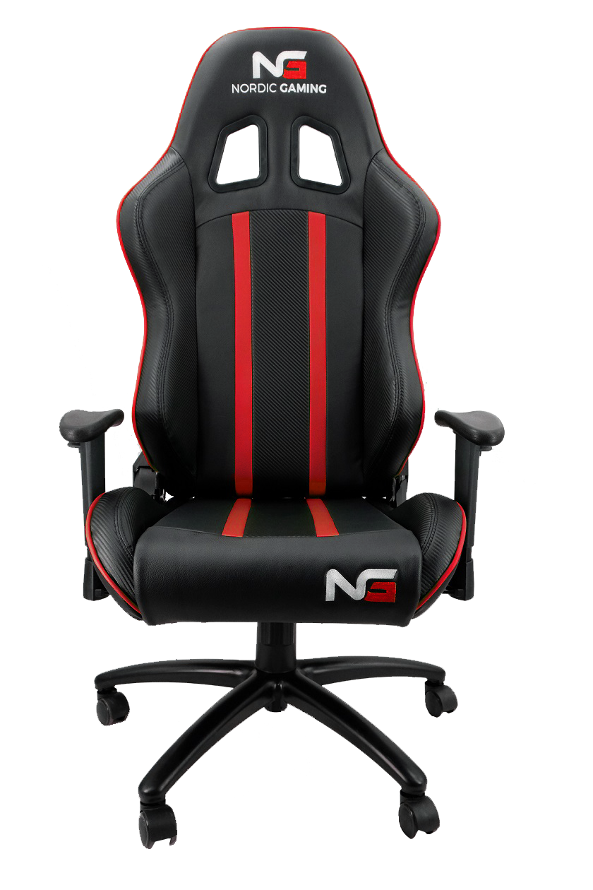 Nordic Gaming Carbon Gaming Chair Rød Nordic Gaming