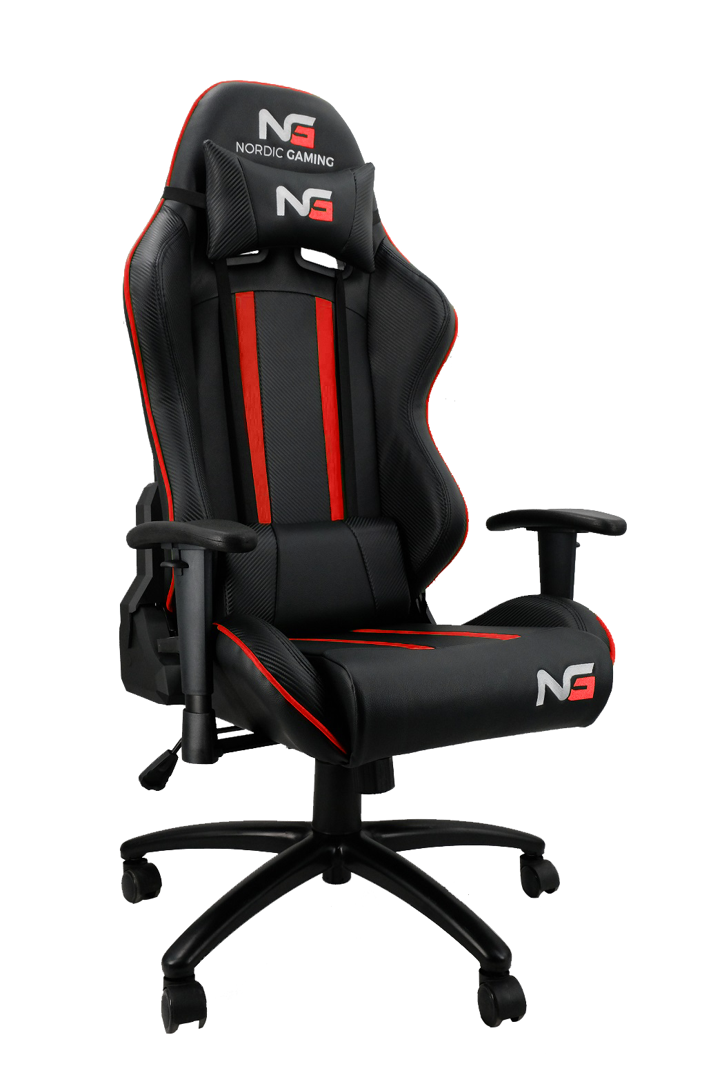 Nordic Gaming Carbon Gaming Chair Rød Nordic Gaming