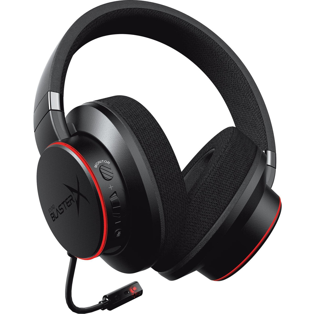Creative - Sound BlasterX H6 USB Gaming Headset Black