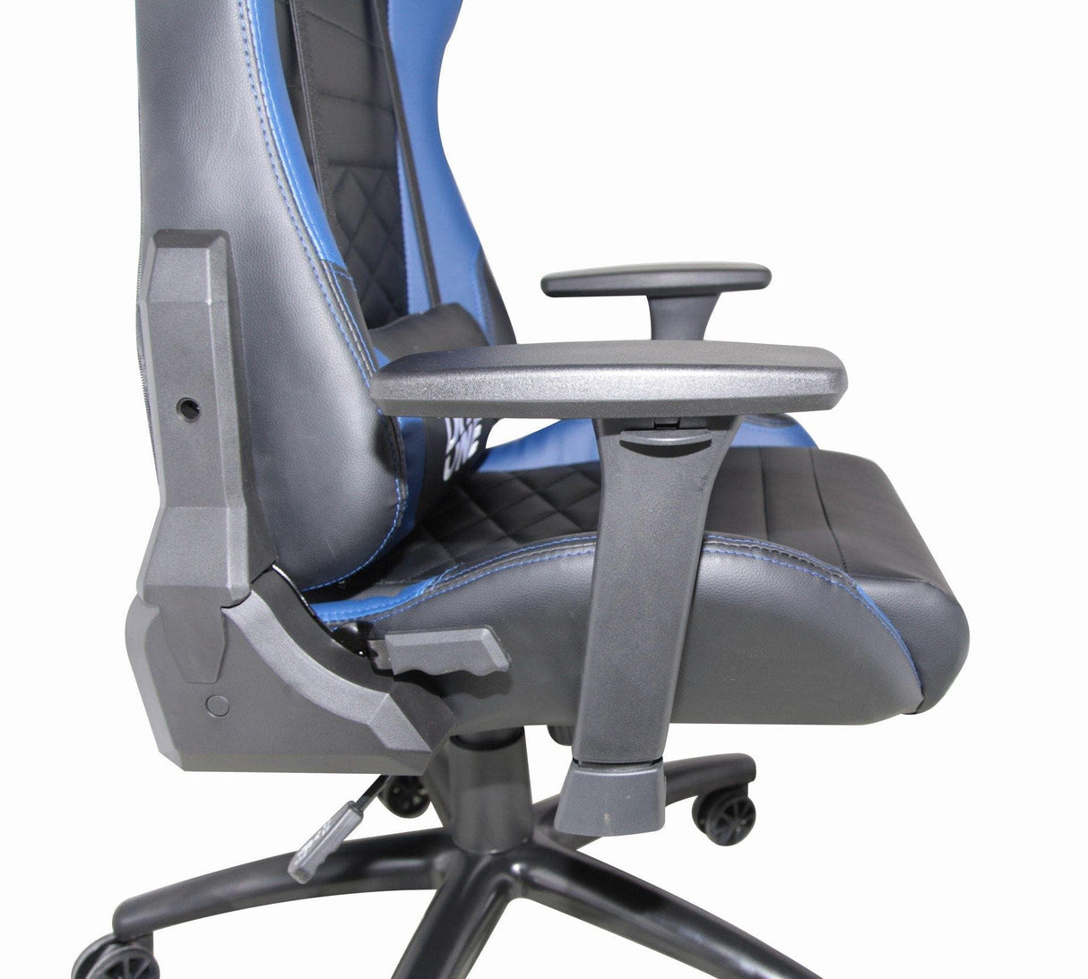 DON ONE -GC300 GAMING STOL Sort/Blå - PU Læder - Op til 120 KG DON ONE