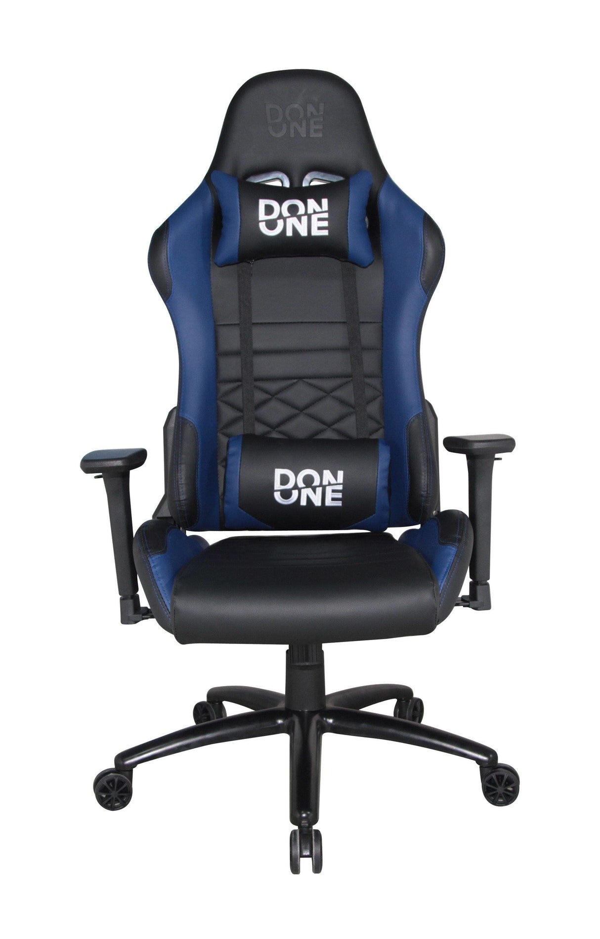 DON ONE -GC300 GAMING STOL Sort/Blå - PU Læder - Op til 120 KG DON ONE
