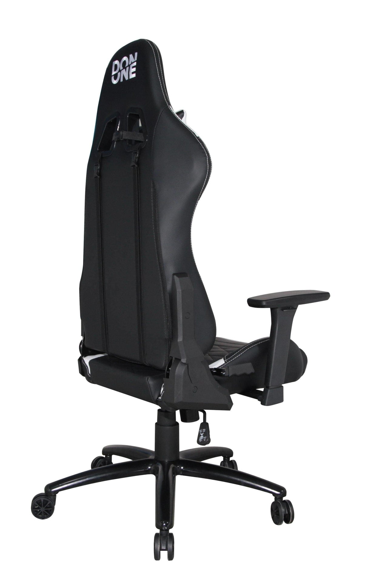 DON ONE -GC300 Gaming stol - Sort/Hvid PS5 Farver - PU Læder - Op til 120 KG DON ONE