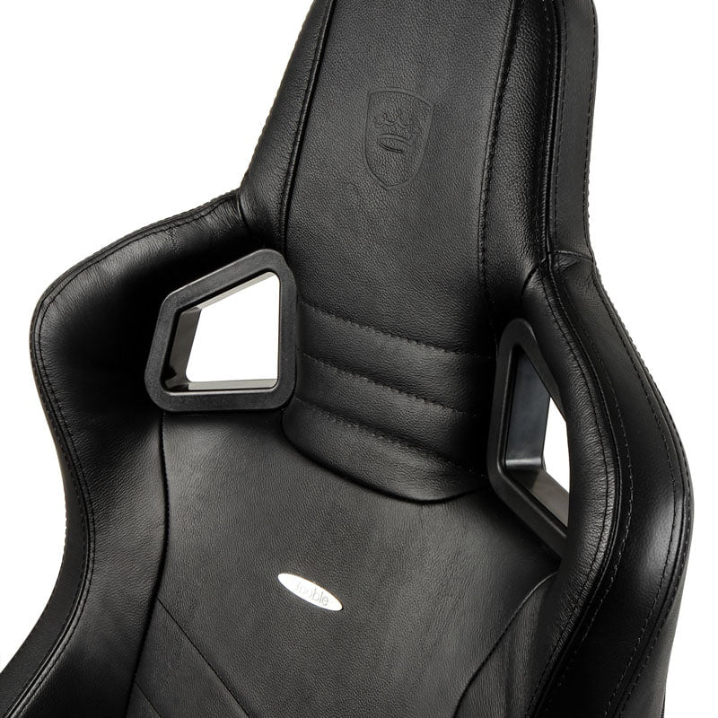 noblechairs EPIC Real Leather Black/Black noblechairs