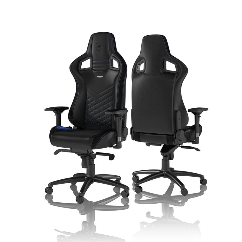 noblechairs EPIC Sort/Blå noblechairs