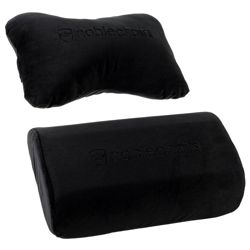 noblechairs Pillow Set EPIC/ICON/HERO Black/Black noblechairs