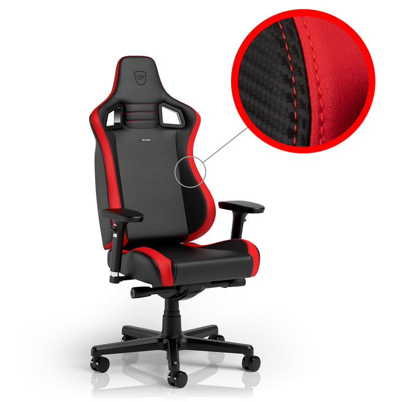 noblechairs EPIC Compact Black/Carbon/Red noblechairs