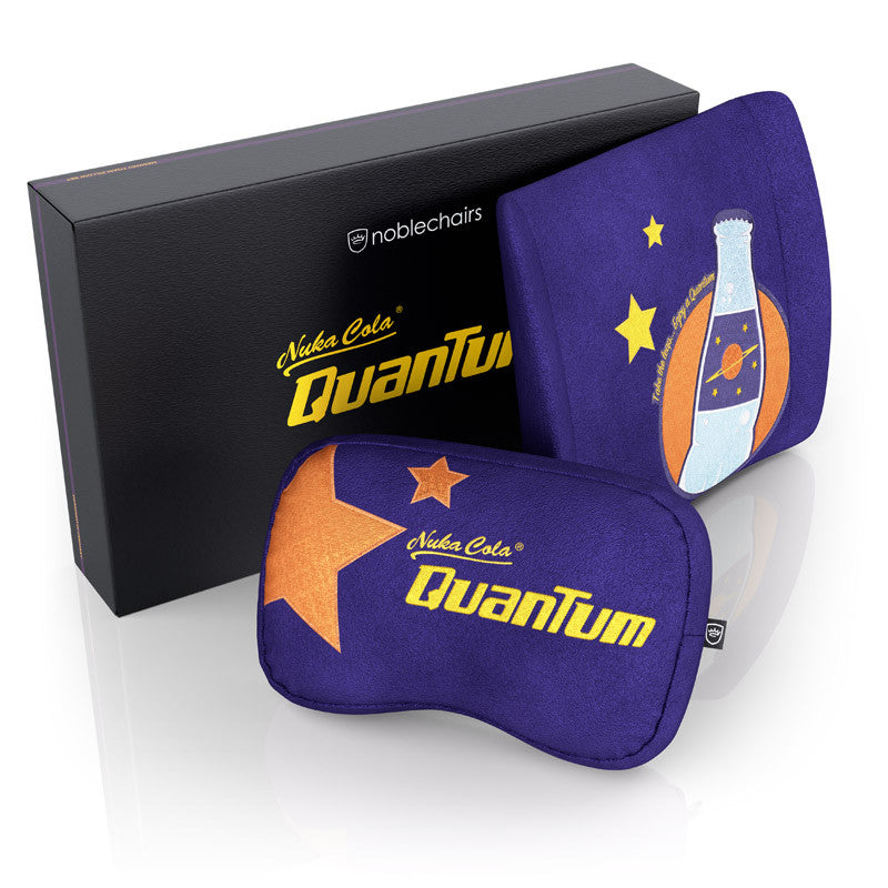 noblechairs Memory Foam Kissen-Set – Fallout Nuka-Cola Quantum Edition