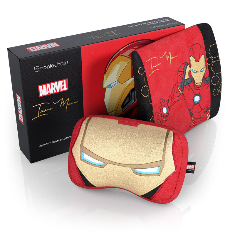 noblechairs Memory Foam-Kissenset – Iron Man Edition