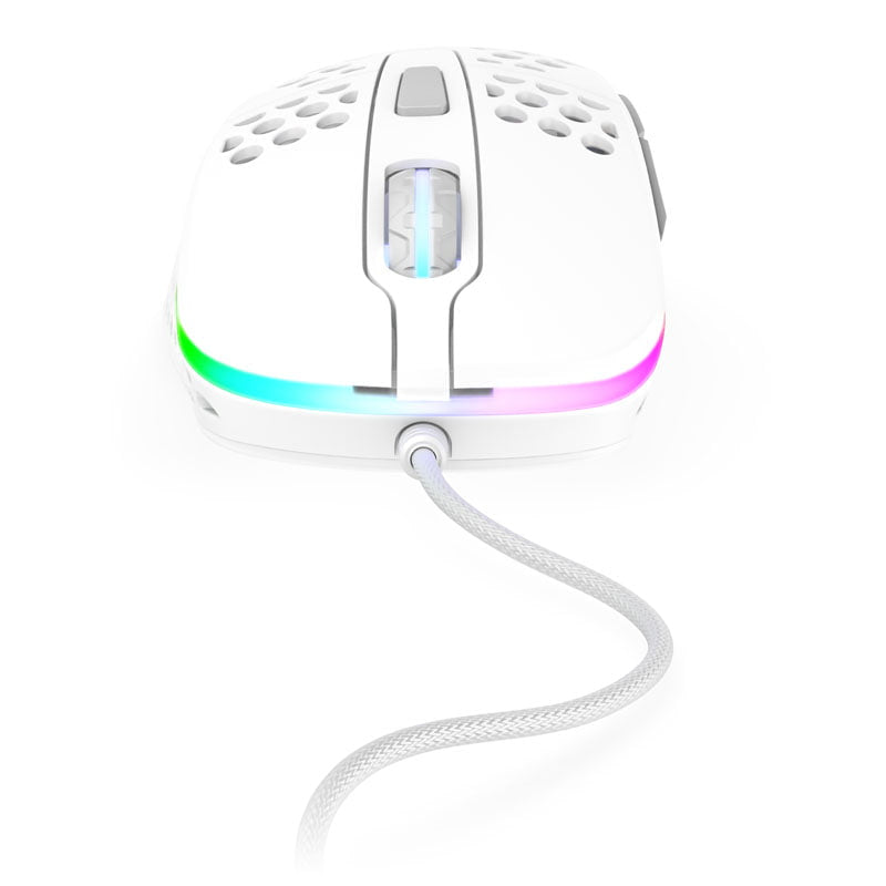 Xtrfy M4 RGB, Gaming Mouse, White Xtrfy