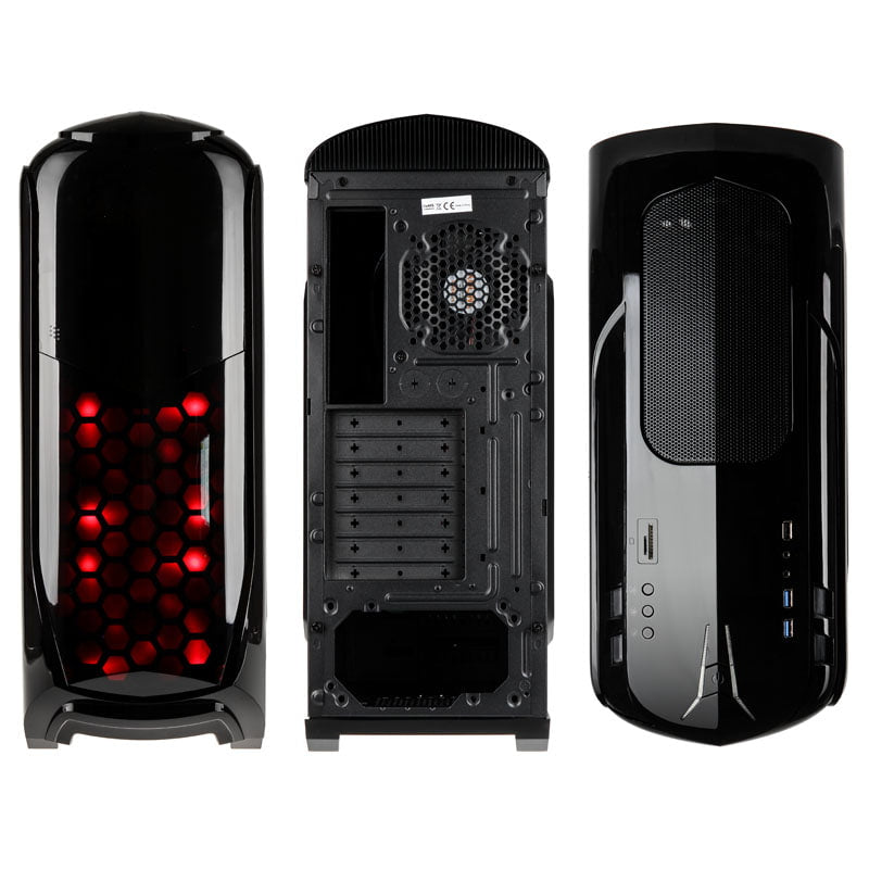 Kolink Inspire Series K3 ARGB Micro-ATX Case - Black Window Kolink