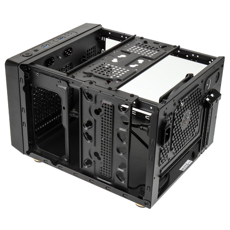 Kolink Satellite Mini-ITX- / Micro-ATX Cube - Black Kolink