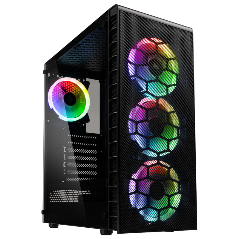 Kolink Observatory Lite Mesh RGB Midi-Tower - Black Kolink