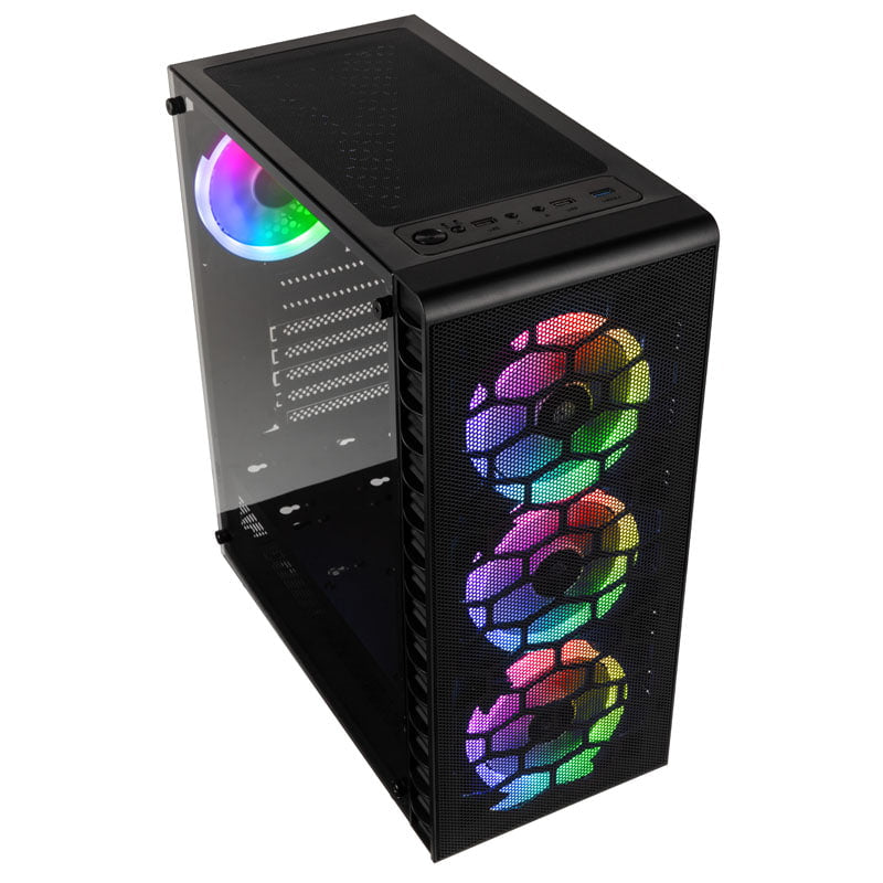 Kolink Observatory Lite Mesh RGB Midi-Tower - Black Kolink