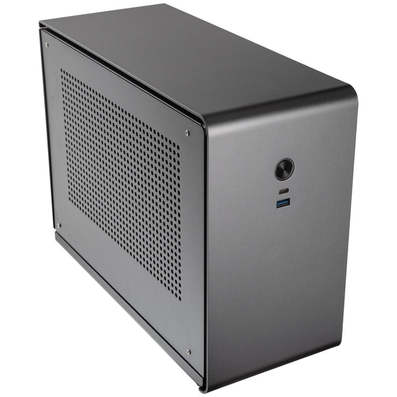 Kolink Rocket V2 Aluminium Mini-ITX Case - Titanium Grey Kolink