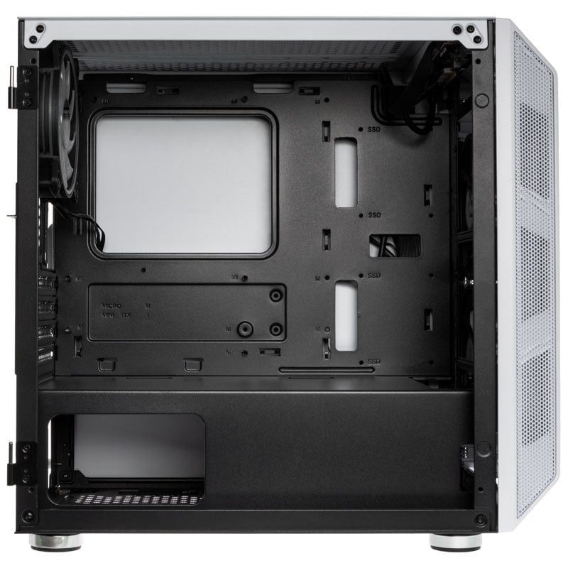 Kolink Citadel Mesh RGB Micro-ATX Case - White Kolink