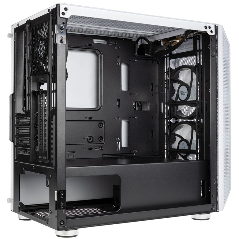 Kolink Citadel Mesh RGB Micro-ATX Case - White Kolink