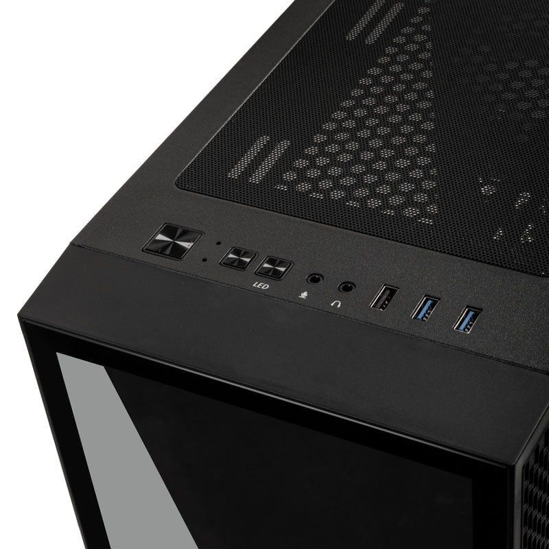 Kolink Void Rift ARGB Midi Tower Case - Black Kolink