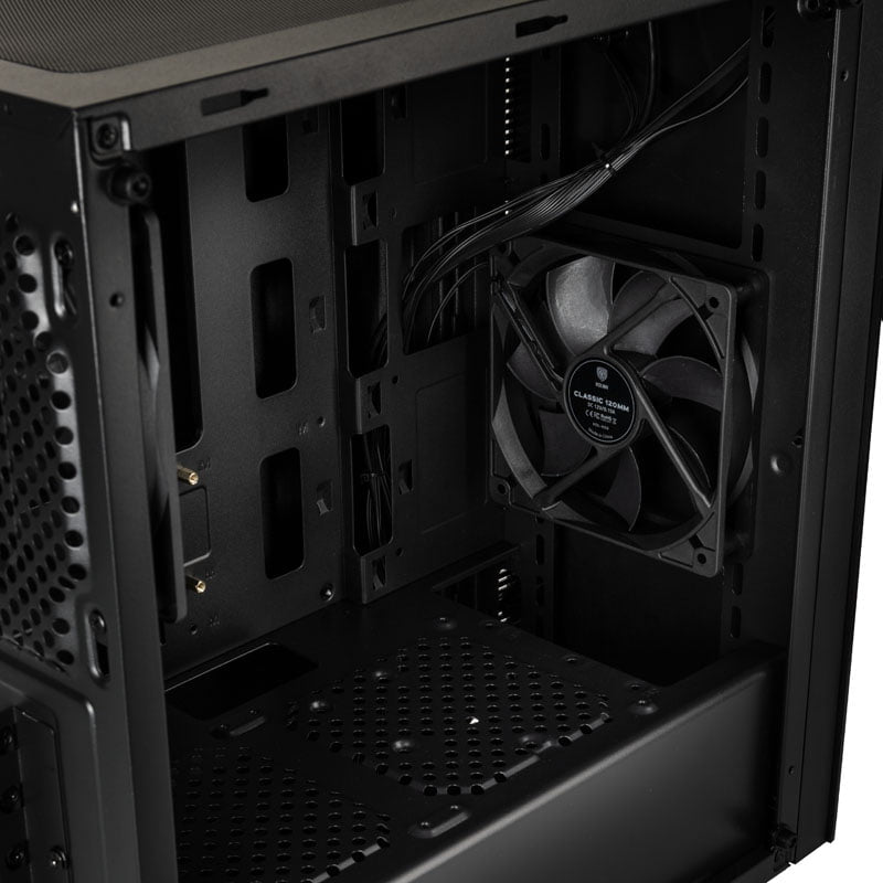 Kolink Stronghold M Micro-ATX Case-Black Window Kolink
