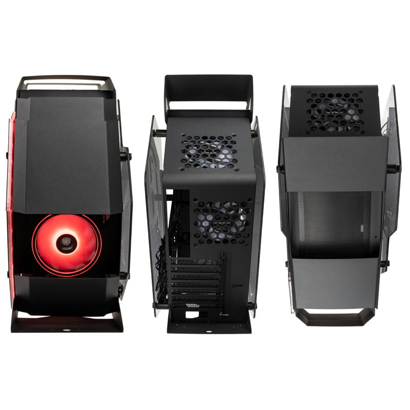 Kolink Big Chungus Hench Edition Midi Tower ARGB Showcase - Black Kolink