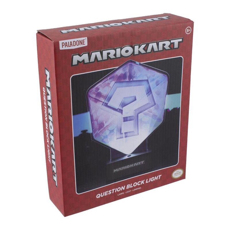Mario Kart Akryl Question Block - Lampe