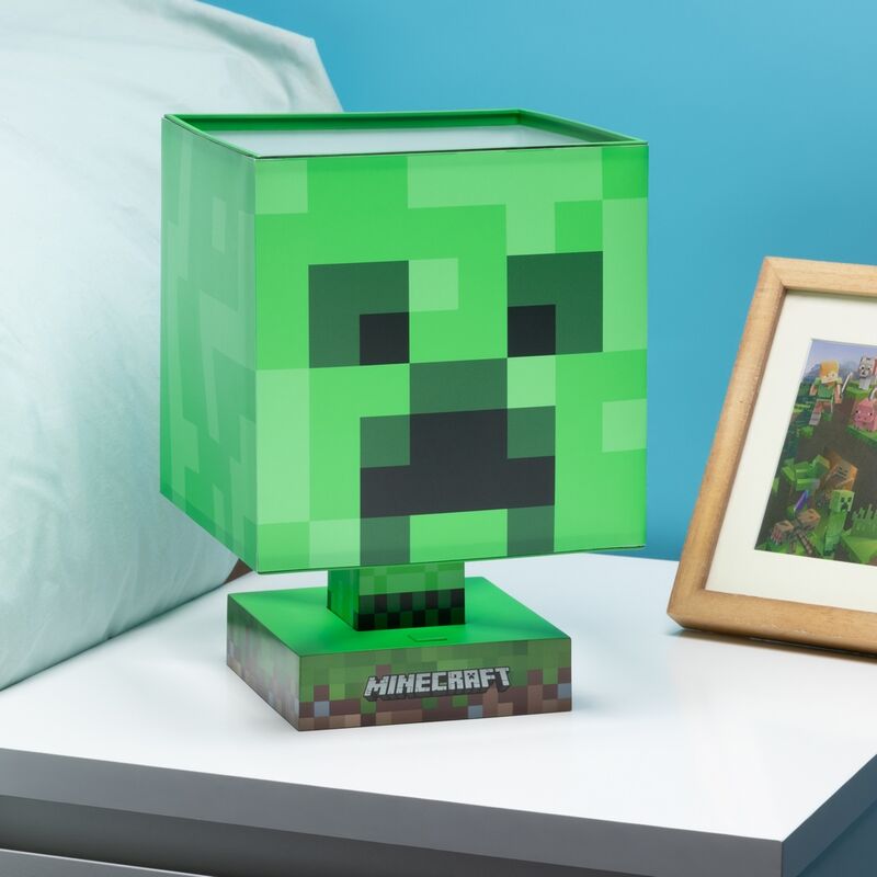 Minecraft Creeper Icon Lamp Paladone