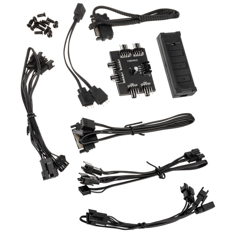 Lian Li ST120 RGB PWM fans 3-Pack + Controller- Hvid - 120mm Lian Li
