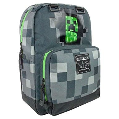 Minecraft 18" Creeper Skoletaske Minecraft