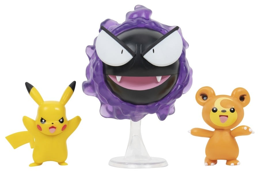 Pokémon - Kampffiguren 3er-Pack - Teddiursa (PKW2347)