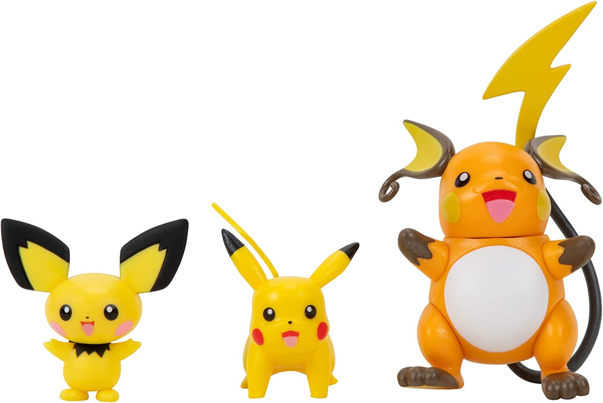 Pokémon - Select Evolution 3er-Pack - Pikachu (PKW2778)