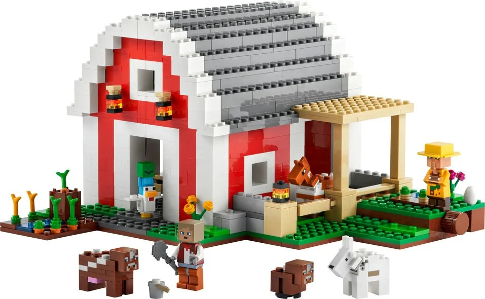 LEGO Minecraft - Den Røde Lade (21187) Lego